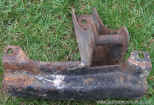 Late Bay bumper mount upside down Volkswagen Spares breaking parts .JPG (286831 bytes)
