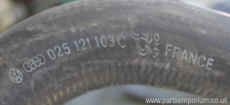 volkswagen spares  volkswagen spares  025 121 103 c  VW T25 water hose part number  code.JPG (76638 bytes)