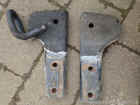 car parts for sale vw t25 t3 wedge brick rear bumper mounts pair  .JPG (249157 bytes)