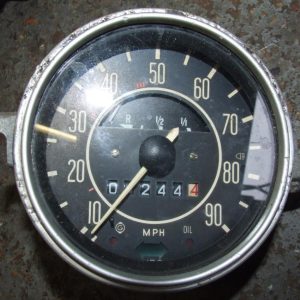 90 MPH Black face Speedo