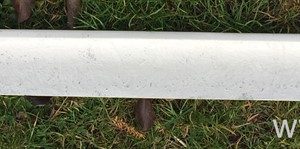 Bay window Fibreglass sliding runner cover