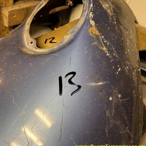 Blue rear wing