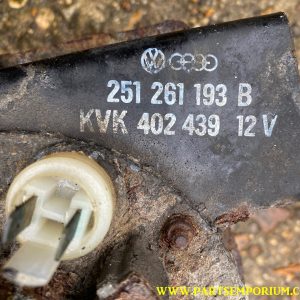 Heater fan T3 T25 under rear seat