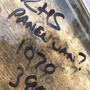 Panel Van Conversion sliding window