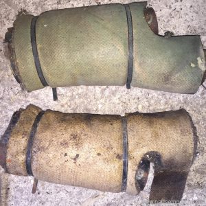 VW Beetle Under rear seat pipes Y