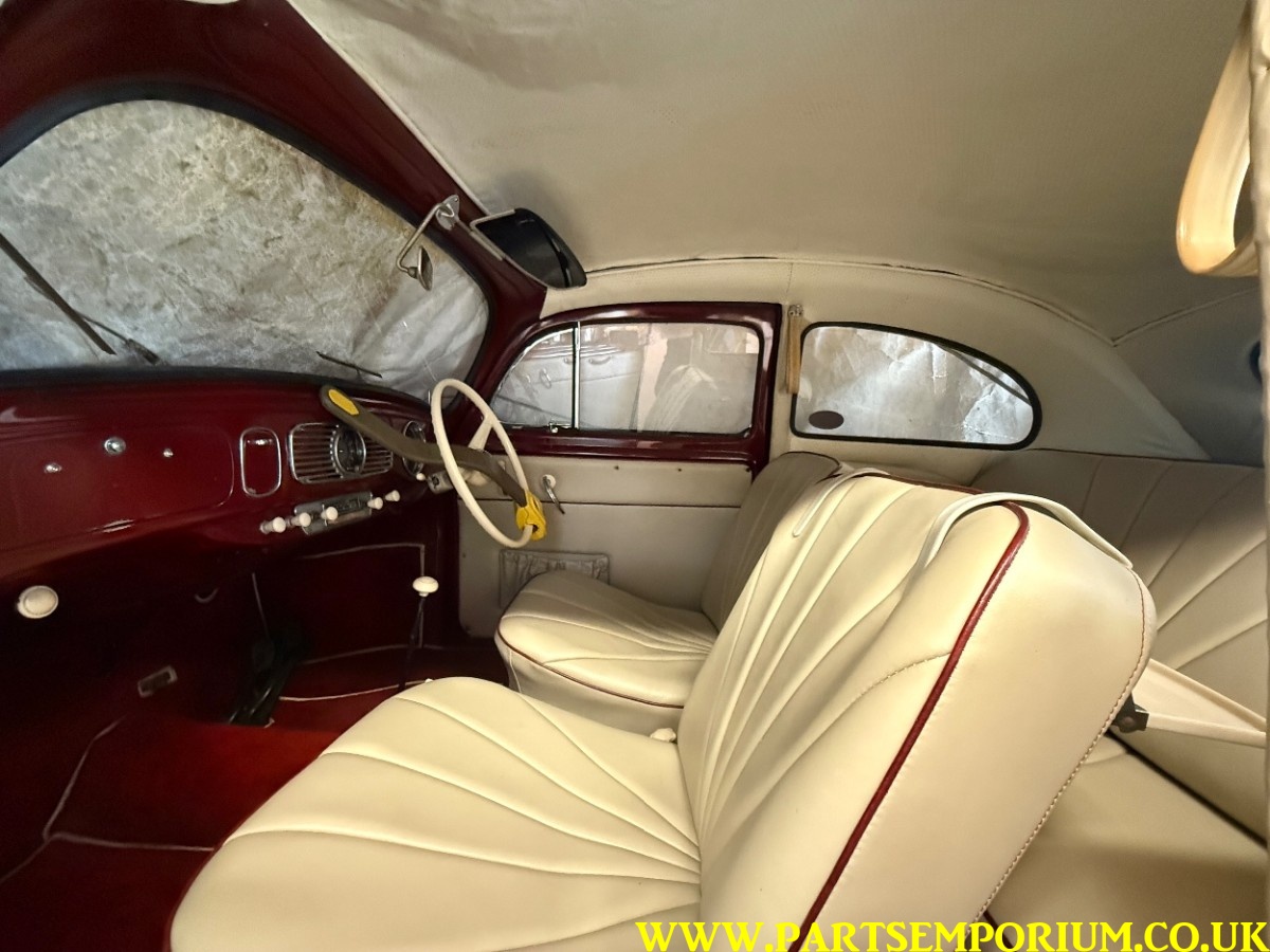 1955 RHD Ribbed door VW Oval Beetle For Sale - Image 4