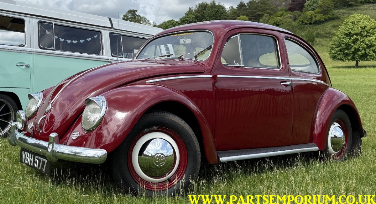 1955 RHD Ribbed door VW Oval Beetle For Sale - Image 7