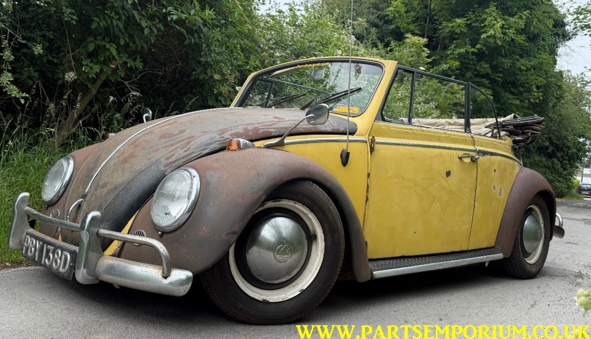1966 Karmann Convertible Beetle Project - Image 2