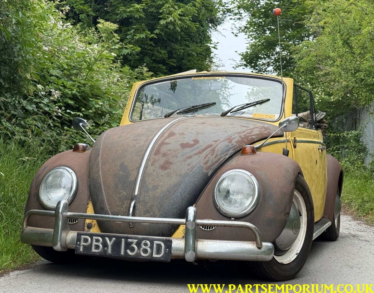 1966 Karmann Convertible Beetle Project