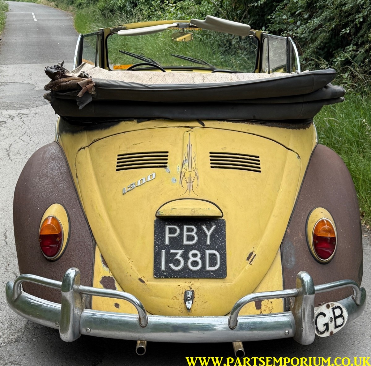 1966 Karmann Convertible Beetle Project - Image 7