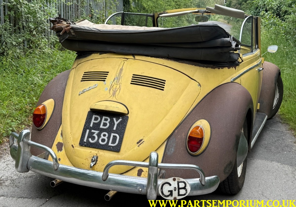 1966 Karmann Convertible Beetle Project - Image 4