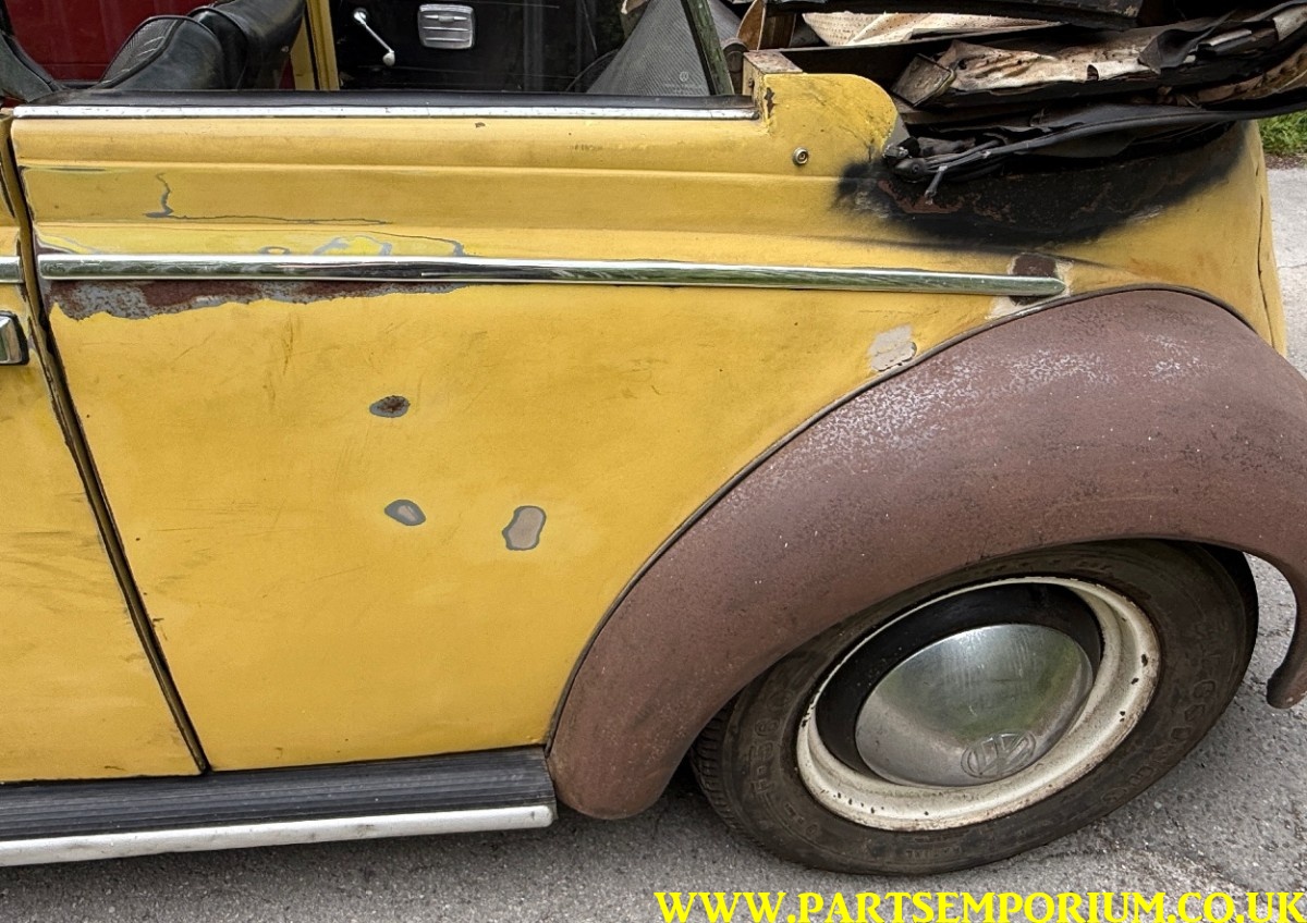 1966 Karmann Convertible Beetle Project - Image 12