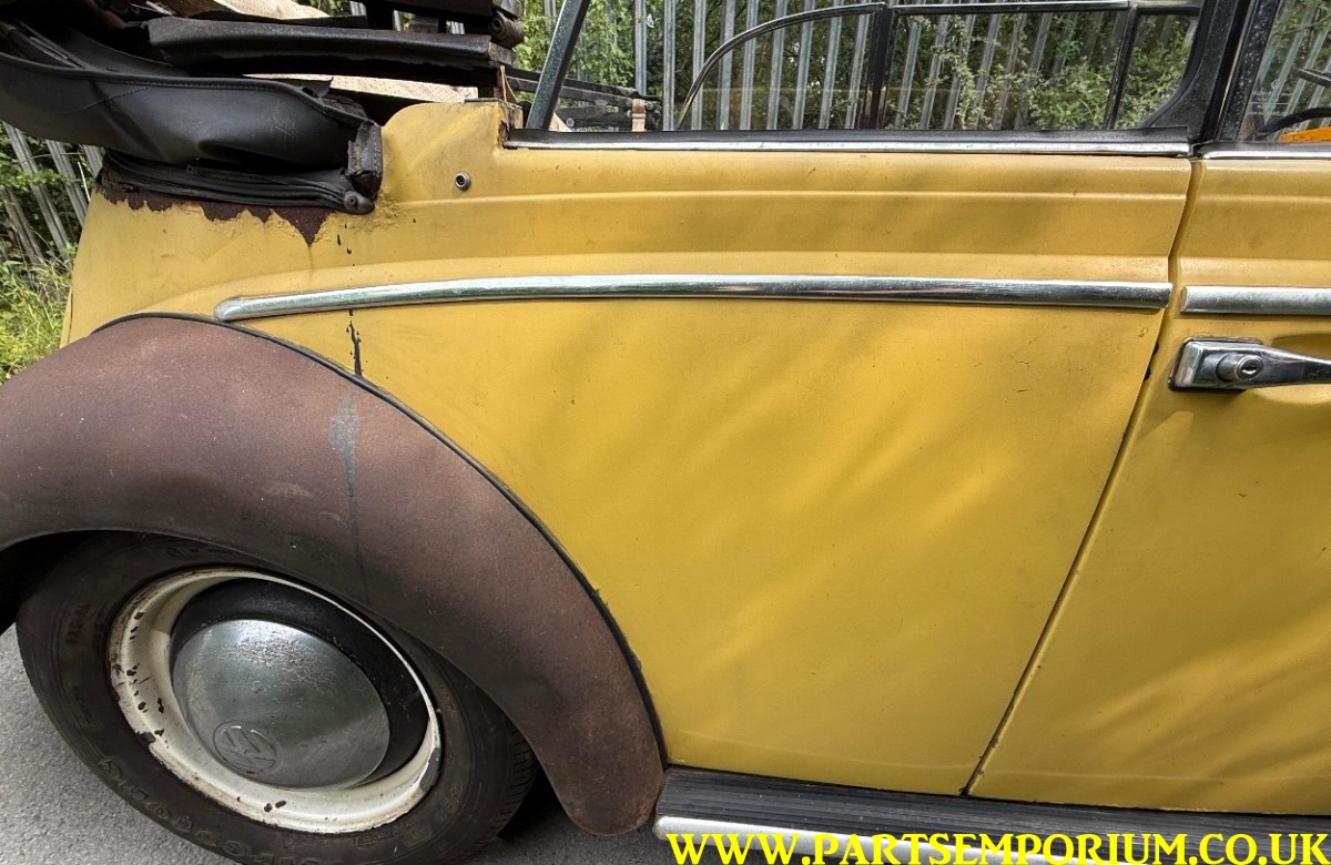 1966 Karmann Convertible Beetle Project - Image 39