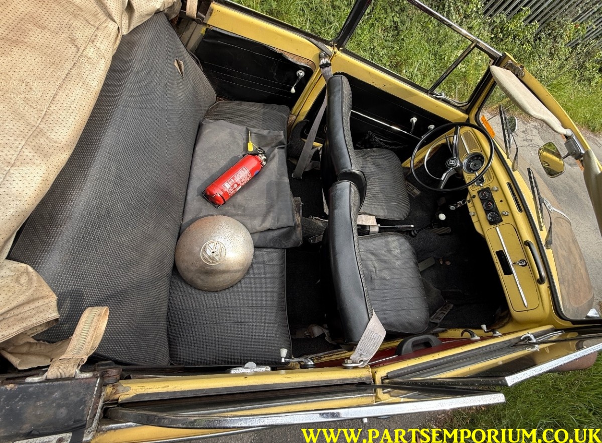 1966 Karmann Convertible Beetle Project - Image 43