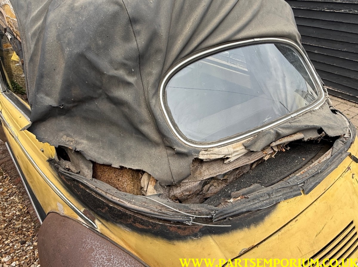 1966 Karmann Convertible Beetle Project - Image 49