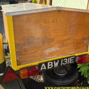 Vintage camping trailer