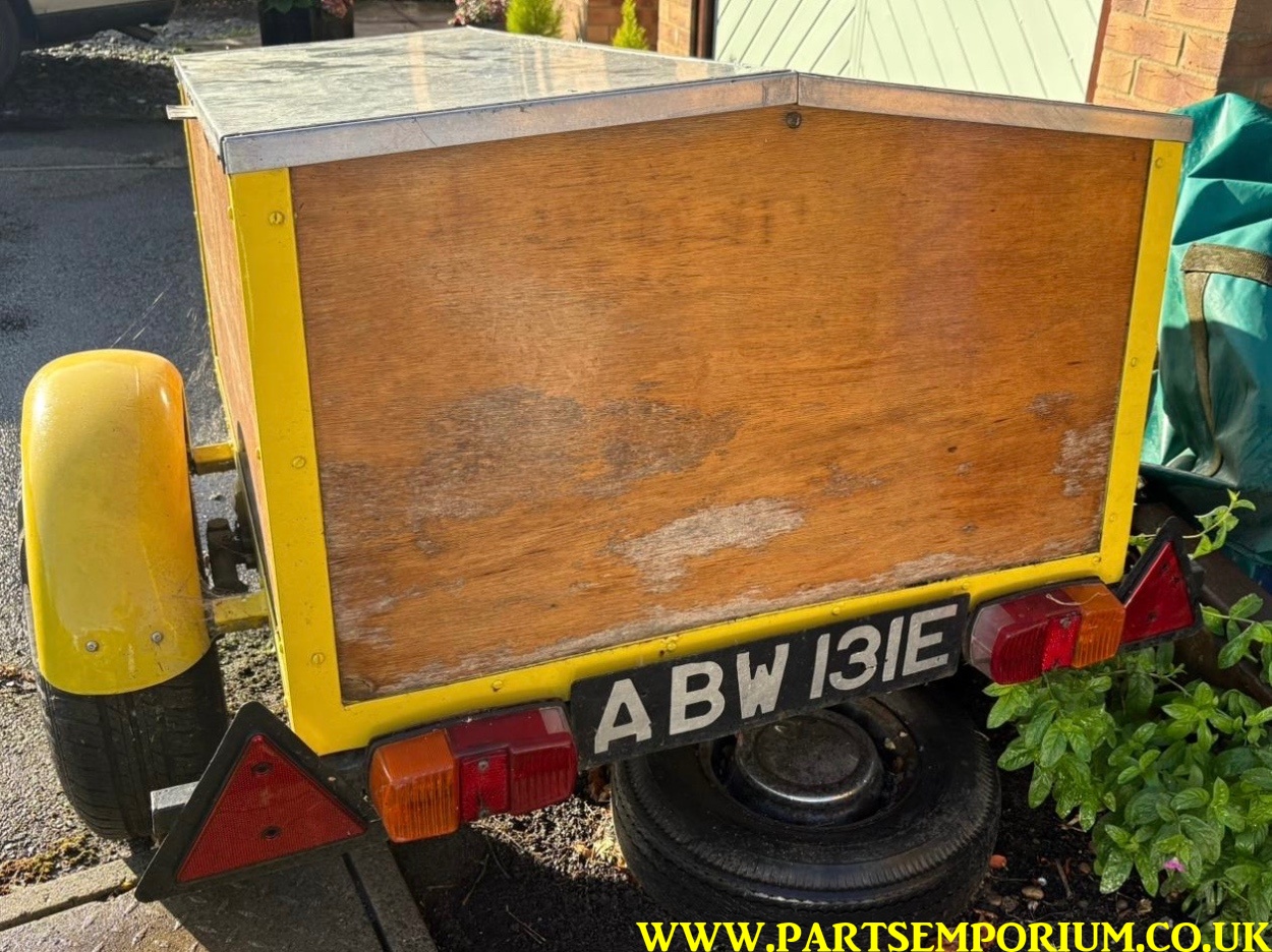 Vintage camping trailer