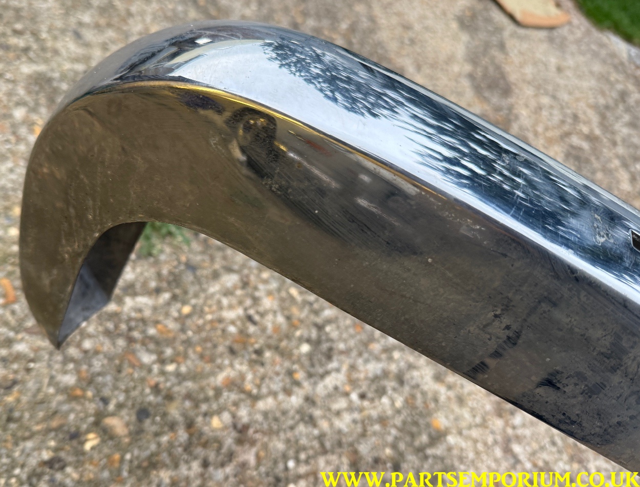 Early Audi 100 Coupe NOS rear bumper chrome - Image 28