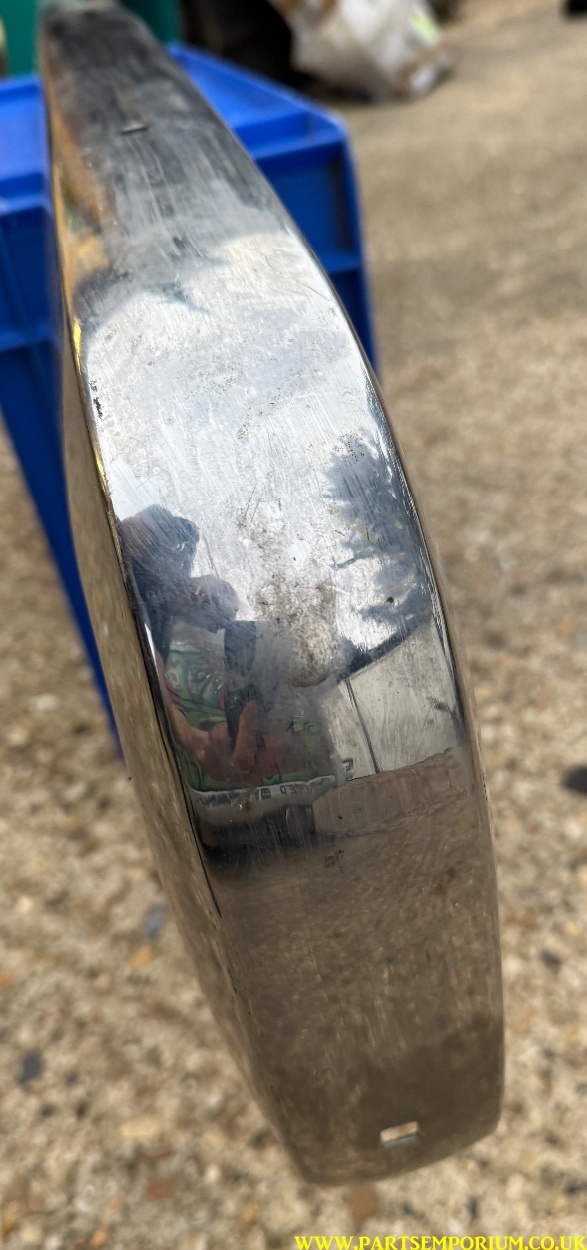 Early Audi 100 Coupe NOS rear bumper chrome - Image 19