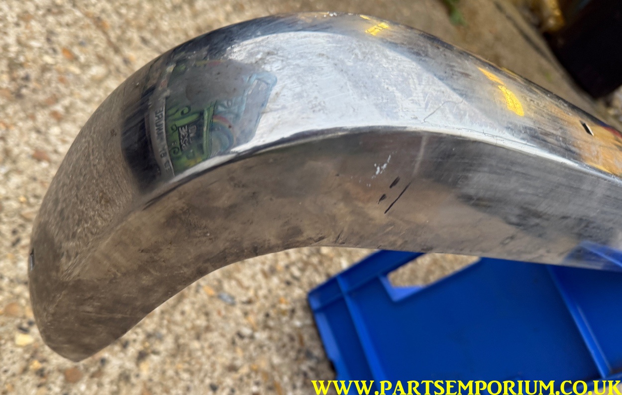 Early Audi 100 Coupe NOS rear bumper chrome - Image 18