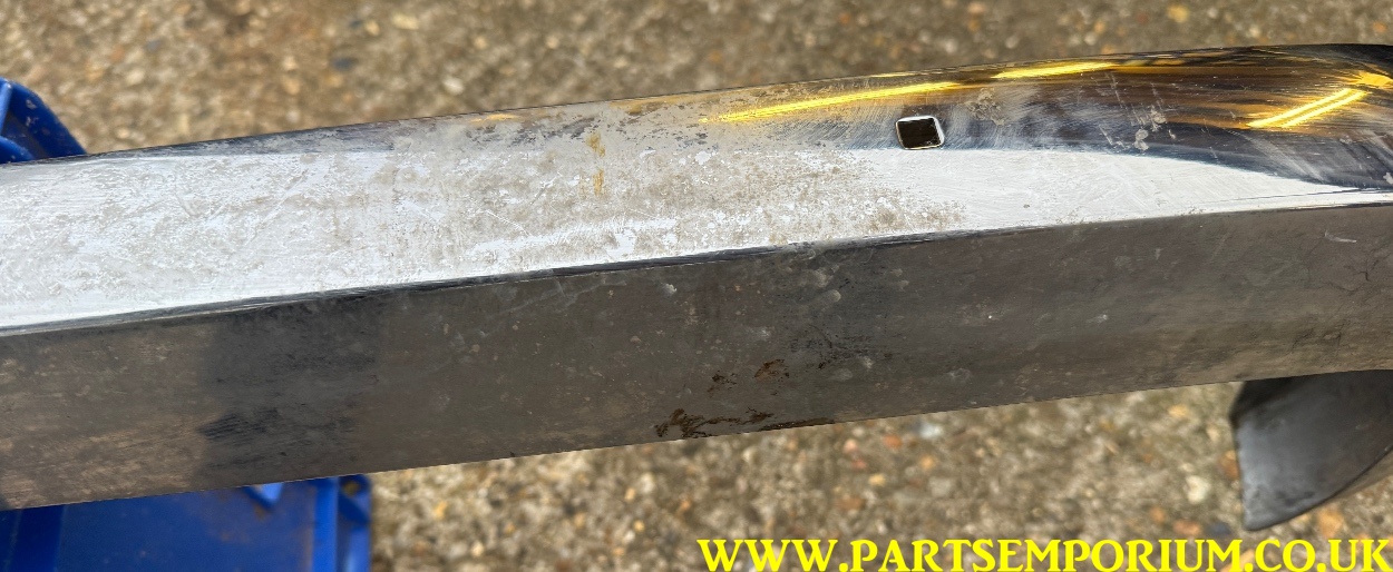 Early Audi 100 Coupe NOS rear bumper chrome - Image 12