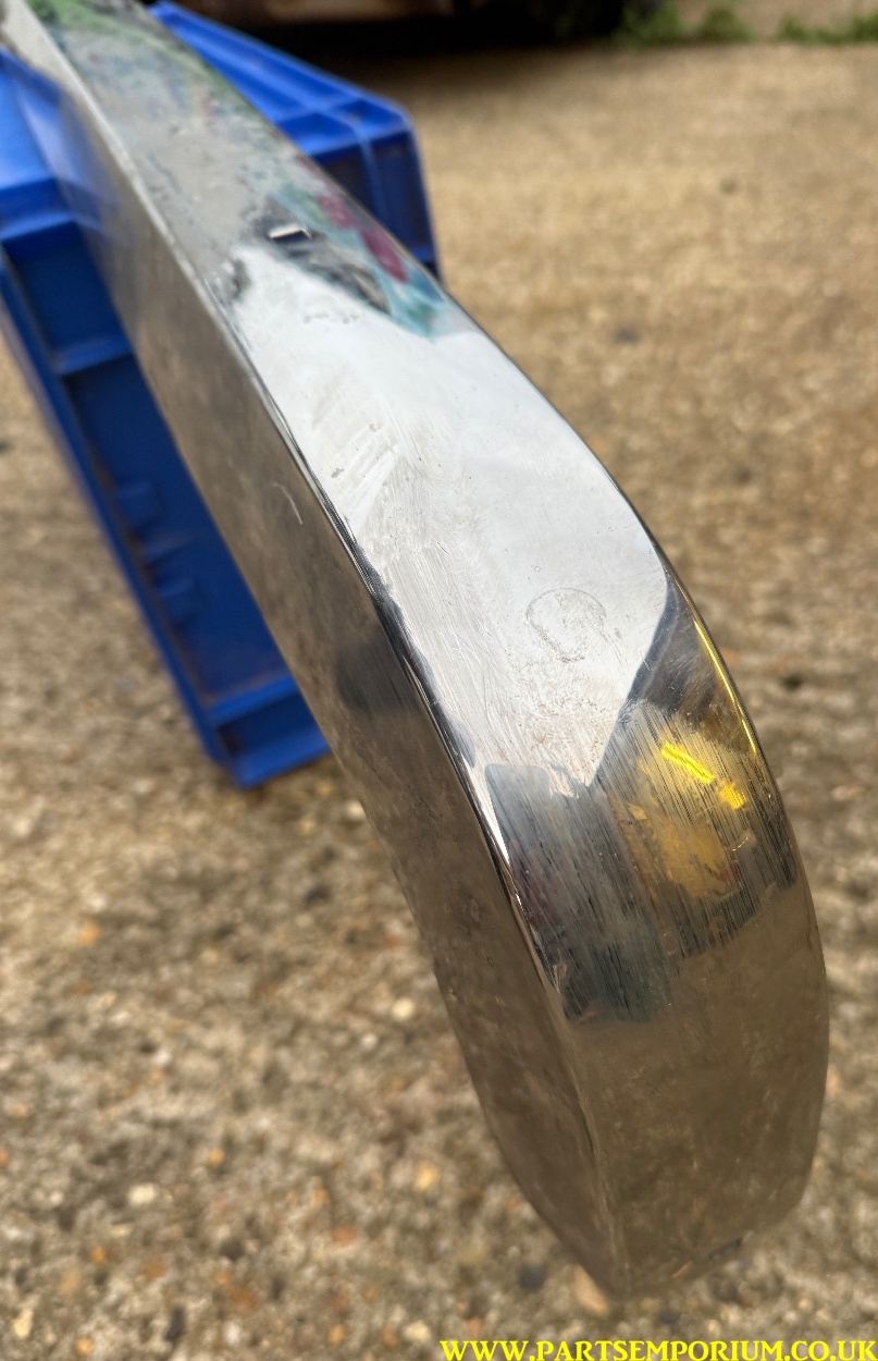 Early Audi 100 Coupe NOS rear bumper chrome - Image 11