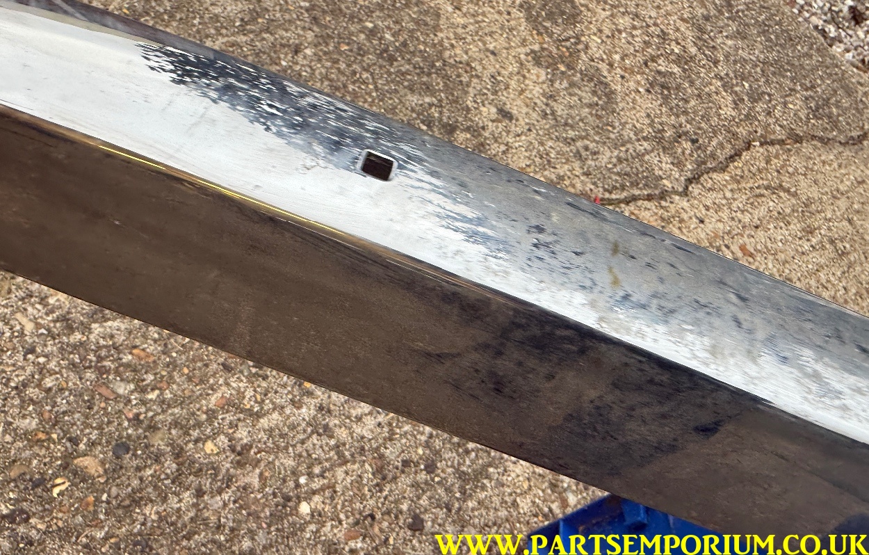 Early Audi 100 Coupe NOS rear bumper chrome - Image 27