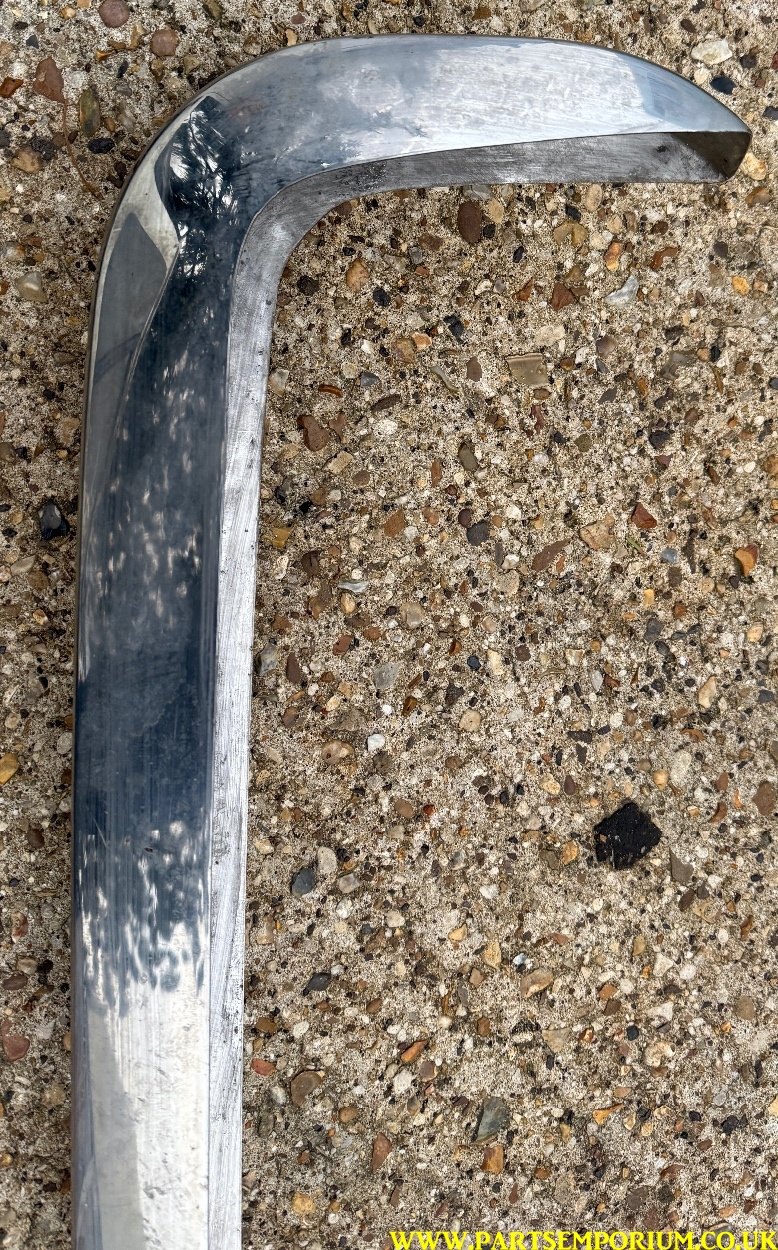 Early Audi 100 Coupe NOS rear bumper chrome - Image 9