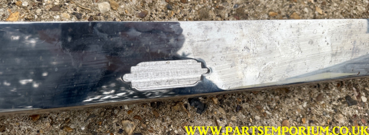 Early Audi 100 Coupe NOS rear bumper chrome - Image 8