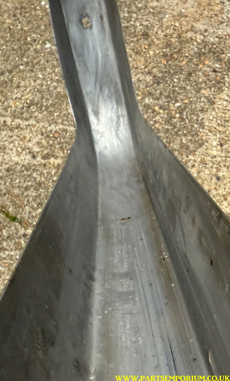 Early Audi 100 Coupe NOS rear bumper chrome - Image 4