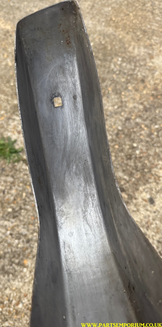 Early Audi 100 Coupe NOS rear bumper chrome - Image 3