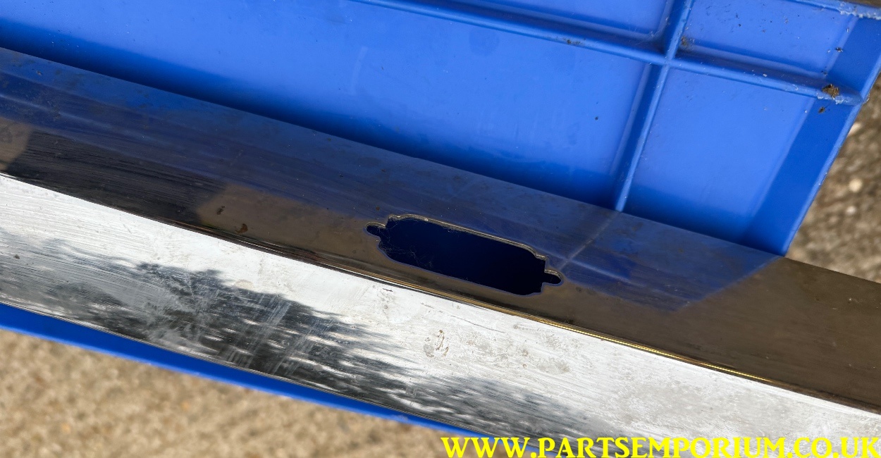 Early Audi 100 Coupe NOS rear bumper chrome - Image 25