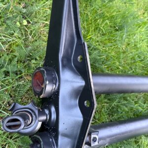 Split screen VW front axle beam