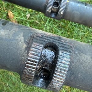 VW Beetle adjustable front axle beam