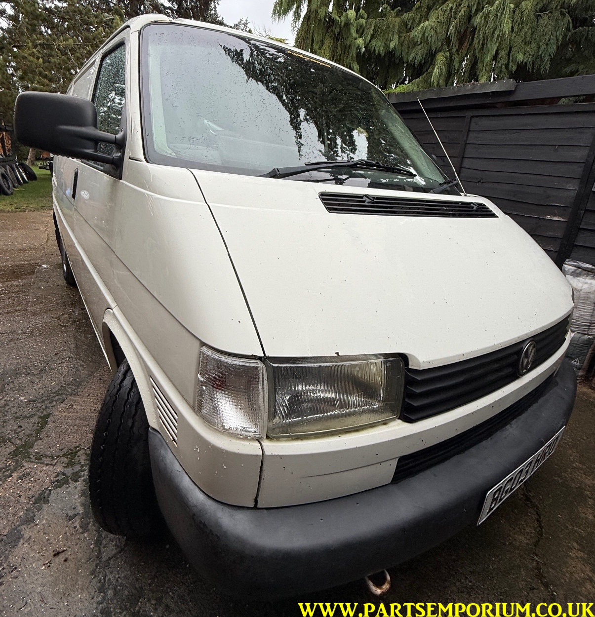 VW T4 Transporter 2.5 Manual Diesel Panel Van White 2003 Model ACV