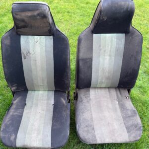 Classic VW Beetle - 3 point runner high back seats