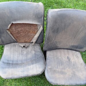 L shaped runner VW Beetle seats