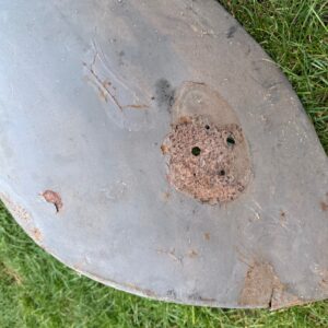 Genuine VW Oval rear left wing for repair / Spares / Cuts (heart)