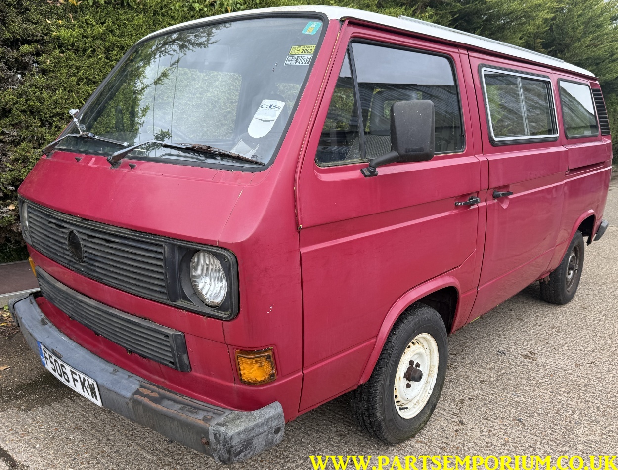 VW T25 T3 Project for Sale 1989 Petrol 1915cc - Spares or Repairs?