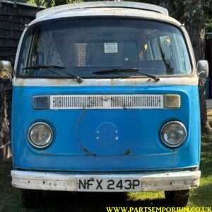 Rusty VW Bay window T2 Camper project / spares or repairs - pop top bus cheap Bay